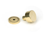 From The Anvil - Aged Brass Kelso Cabinet Knob - 25mm (Plain) | Sku. 50304 | Trade Door Handles.