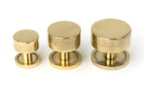 From The Anvil - Aged Brass Kelso Cabinet Knob - 25mm (Plain) | Sku. 50304 | Trade Door Handles.