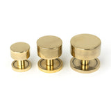 From The Anvil - Aged Brass Kelso Cabinet Knob - 25mm (Plain) | Sku. 50304 | Trade Door Handles.