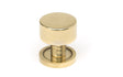 From The Anvil - Aged Brass Kelso Cabinet Knob - 25mm (Plain) | Sku. 50304 | Trade Door Handles.
