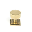 From The Anvil - Aged Brass Kelso Cabinet Knob - 25mm (Square) | Sku. 50306 | Trade Door Handles.