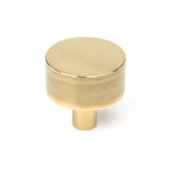 From The Anvil - Aged Brass Kelso Cabinet Knob - 32mm (No rose) | Sku. 50308 | Trade Door Handles.
