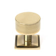 From The Anvil - Aged Brass Kelso Cabinet Knob - 32mm (Square) | Sku. 50309 | Trade Door Handles.