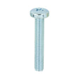 This is an image of Timco - Metric Threaded Machine Screws - PZ - Pan Head - Zinc M5 x 30mm - (100 PCS Box) 5030PPM