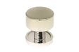 From The Anvil - Polished Nickel Kelso Cabinet Knob - 25mm (Plain) | Sku. 50313 | Trade Door Handles.