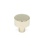 From The Anvil - Polished Nickel Kelso Cabinet Knob - 25mm (No Rose) | Sku. 50314 | Trade Door Handles.