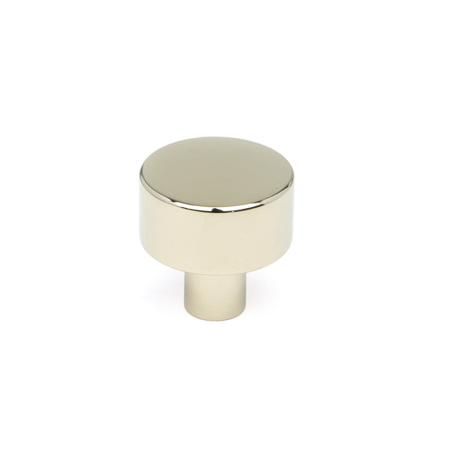 From The Anvil - Polished Nickel Kelso Cabinet Knob - 25mm (No Rose) | Sku. 50314 | Trade Door Handles.