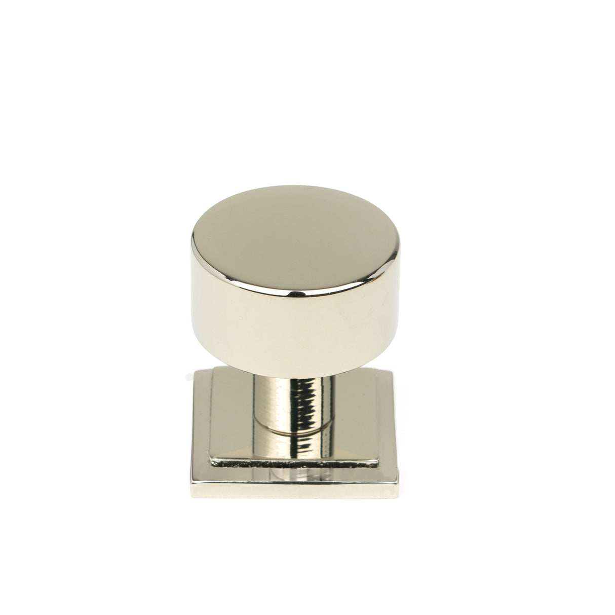 From The Anvil - Polished Nickel Kelso Cabinet Knob - 25mm (Square) | Sku. 50315 | Trade Door Handles.