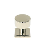 From The Anvil - Polished Nickel Kelso Cabinet Knob - 25mm (Square) | Sku. 50315 | Trade Door Handles.