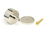 From The Anvil - Polished Nickel Kelso Cabinet Knob - 32mm (Plain) | Sku. 50316 | Trade Door Handles.