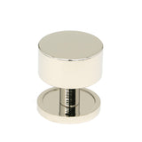 From The Anvil - Polished Nickel Kelso Cabinet Knob - 32mm (Plain) | Sku. 50316 | Trade Door Handles.