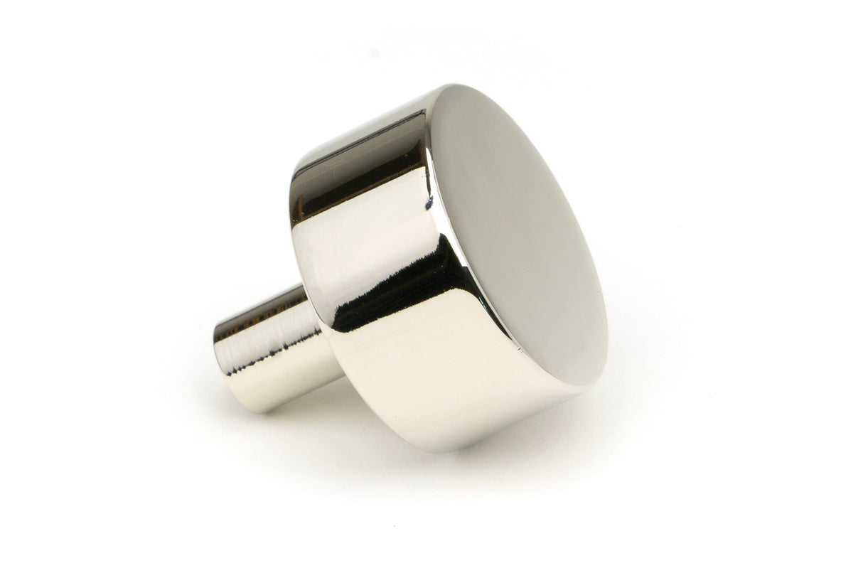 From The Anvil - Polished Nickel Kelso Cabinet Knob - 32mm (No Rose) | Sku. 50317 | Trade Door Handles.