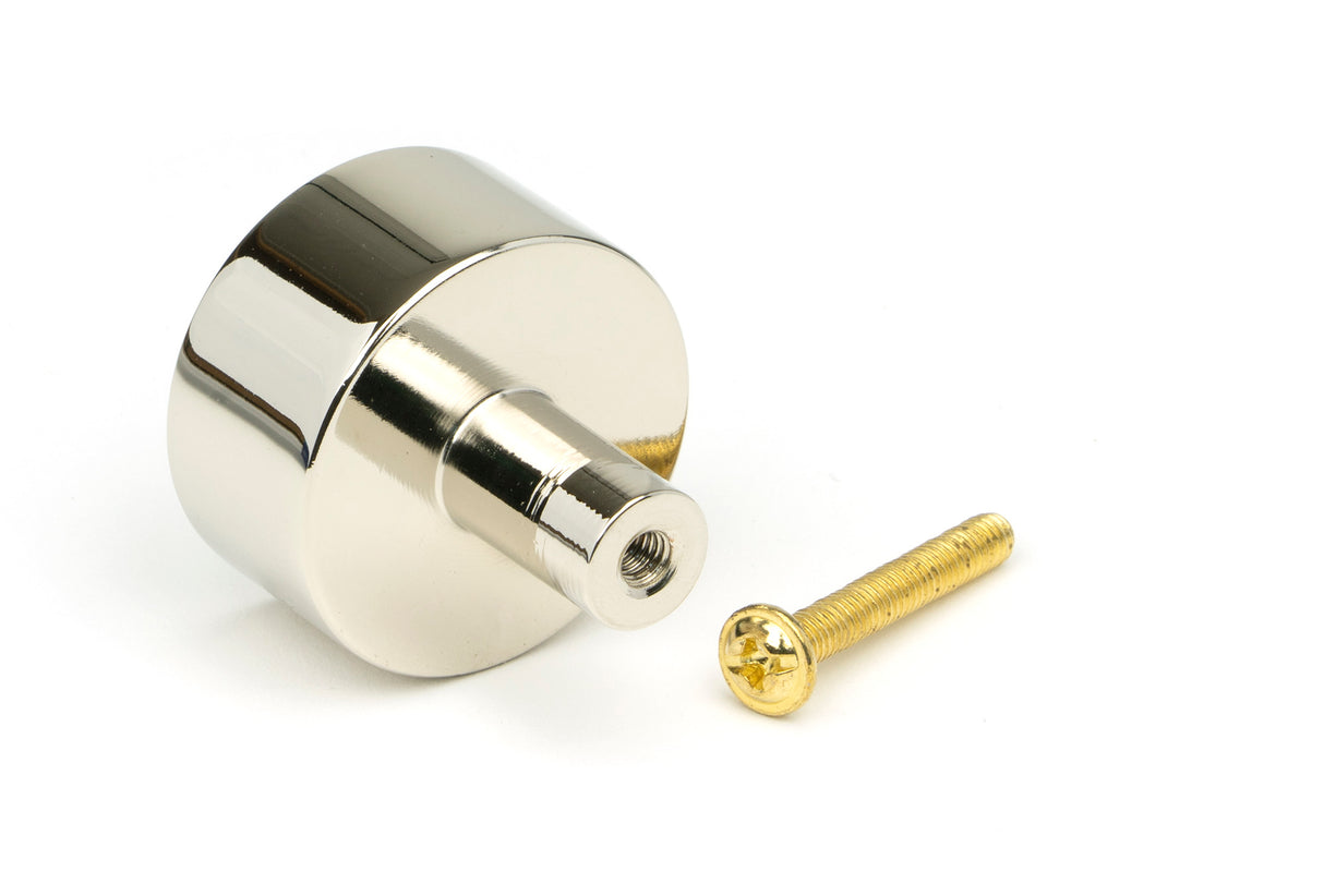 From The Anvil - Polished Nickel Kelso Cabinet Knob - 32mm (No Rose) | Sku. 50317 | Trade Door Handles.