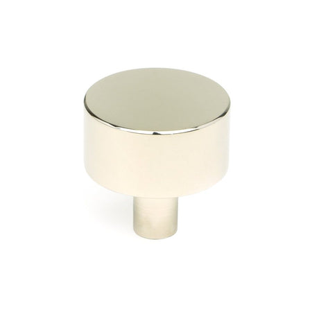 From The Anvil - Polished Nickel Kelso Cabinet Knob - 32mm (No Rose) | Sku. 50317 | Trade Door Handles.