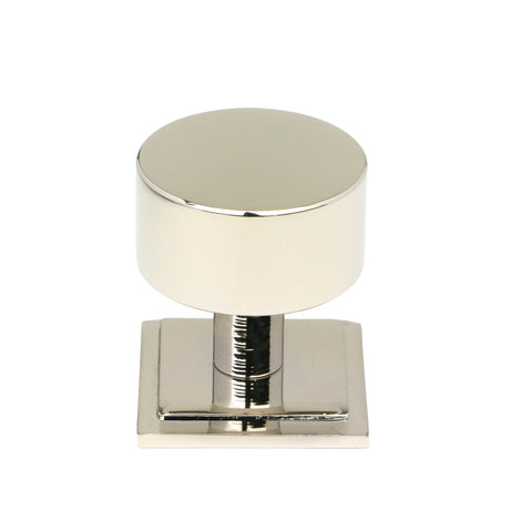 From The Anvil - Polished Nickel Kelso Cabinet Knob - 32mm (Square) | Sku. 50318 | Trade Door Handles.
