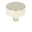 From The Anvil - Polished Nickel Kelso Cabinet Knob - 38mm (No rose) | Sku. 50320 | Trade Door Handles.