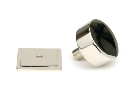 From The Anvil - Polished Nickel Kelso Cabinet Knob - 38mm (Square) | Sku. 50321 | Trade Door Handles.