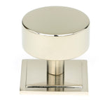 From The Anvil - Polished Nickel Kelso Cabinet Knob - 38mm (Square) | Sku. 50321 | Trade Door Handles.