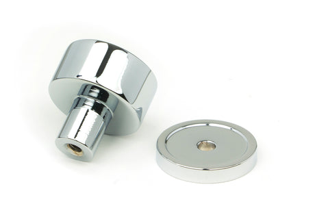 From The Anvil - Polished Chrome Kelso Cabinet Knob - 25mm (Plain) | Sku. 50325 | Trade Door Handles.