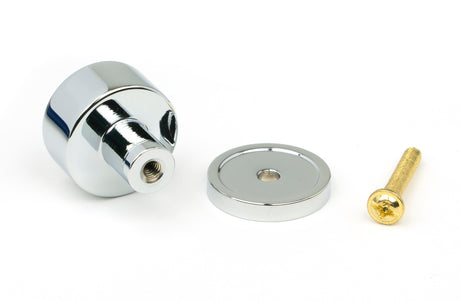 From The Anvil - Polished Chrome Kelso Cabinet Knob - 25mm (Plain) | Sku. 50325 | Trade Door Handles.