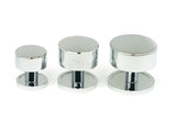 From The Anvil - Polished Chrome Kelso Cabinet Knob - 25mm (Plain) | Sku. 50325 | Trade Door Handles.
