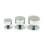 From The Anvil - Polished Chrome Kelso Cabinet Knob - 25mm (Plain) | Sku. 50325 | Trade Door Handles.
