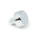From The Anvil - Polished Chrome Kelso Cabinet Knob - 25mm (No rose) | Sku. 50326 | Trade Door Handles.