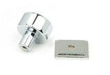 From The Anvil - Polished Chrome Kelso Cabinet Knob - 25mm (Square) | Sku. 50327 | Trade Door Handles.