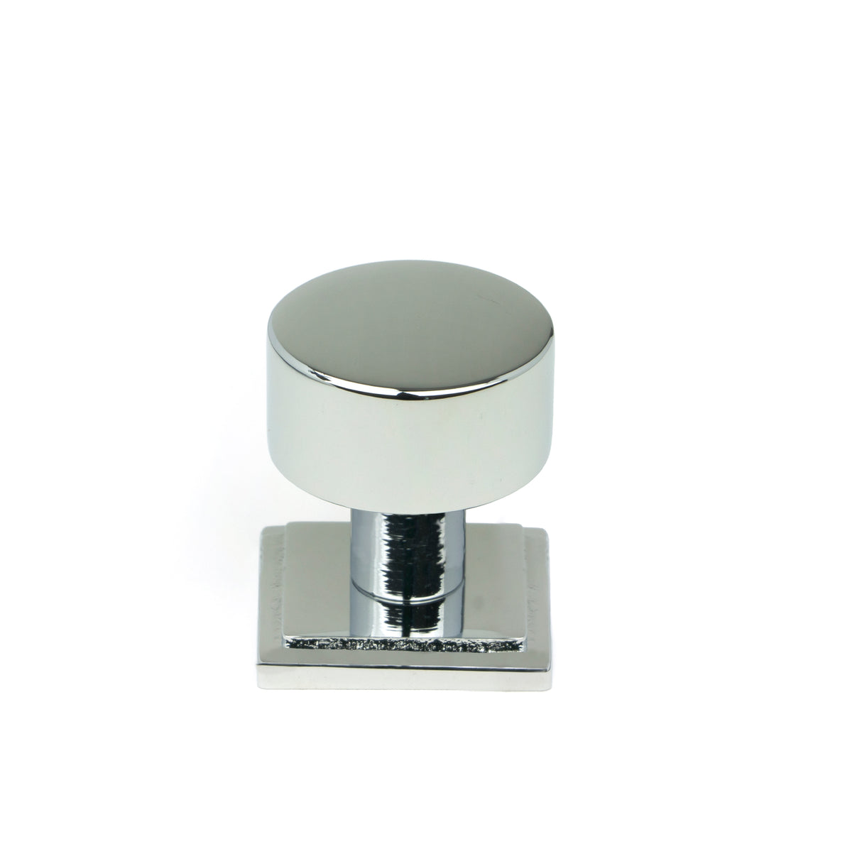 From The Anvil - Polished Chrome Kelso Cabinet Knob - 25mm (Square) | Sku. 50327 | Trade Door Handles.