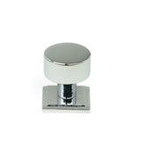 From The Anvil - Polished Chrome Kelso Cabinet Knob - 25mm (Square) | Sku. 50327 | Trade Door Handles.