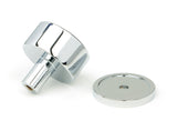 From The Anvil - Polished Chrome Kelso Cabinet Knob - 32mm (Plain) | Sku. 50328 | Trade Door Handles.