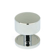 From The Anvil - Polished Chrome Kelso Cabinet Knob - 32mm (Plain) | Sku. 50328 | Trade Door Handles.