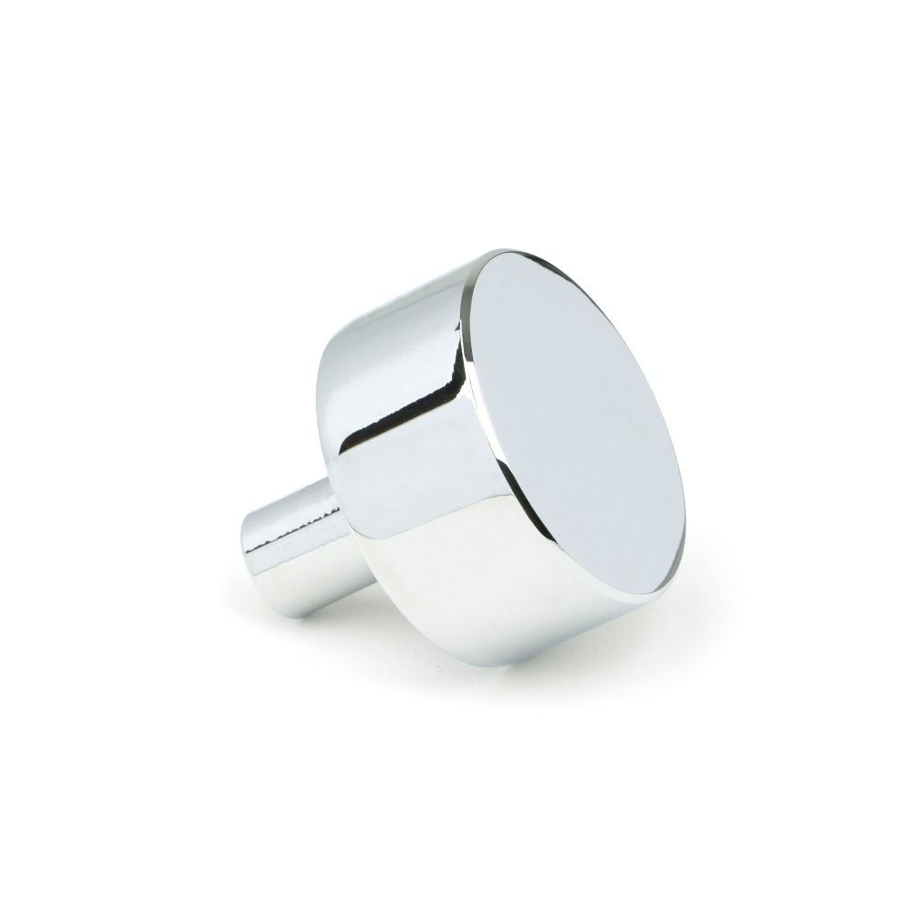 From The Anvil - Polished Chrome Kelso Cabinet Knob - 32mm (No rose) | Sku. 50329 | Trade Door Handles.