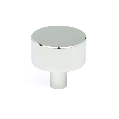 From The Anvil - Polished Chrome Kelso Cabinet Knob - 32mm (No rose) | Sku. 50329 | Trade Door Handles.