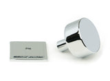 From The Anvil - Polished Chrome Kelso Cabinet Knob - 32mm (Square) | Sku. 50330 | Trade Door Handles.