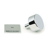 From The Anvil - Polished Chrome Kelso Cabinet Knob - 32mm (Square) | Sku. 50330 | Trade Door Handles.