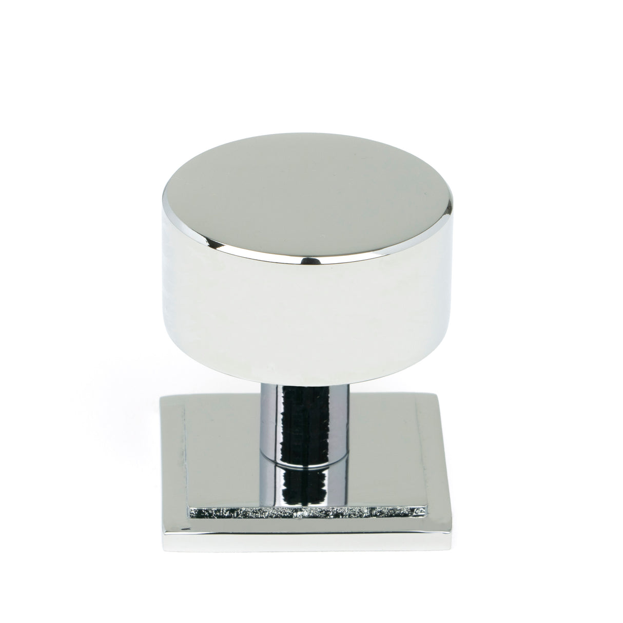 From The Anvil - Polished Chrome Kelso Cabinet Knob - 32mm (Square) | Sku. 50330 | Trade Door Handles.