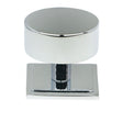 From The Anvil - Polished Chrome Kelso Cabinet Knob - 38mm (Square) | Sku. 50333 | Trade Door Handles.