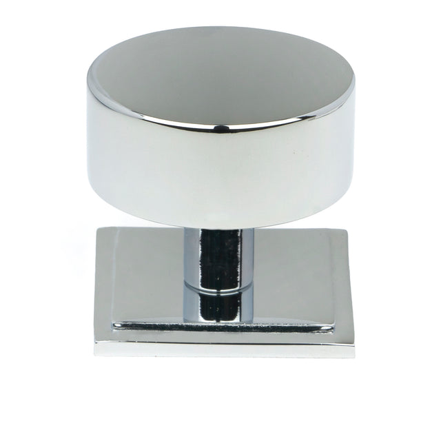 From The Anvil - Polished Chrome Kelso Cabinet Knob - 38mm (Square) | Sku. 50333 | Trade Door Handles.