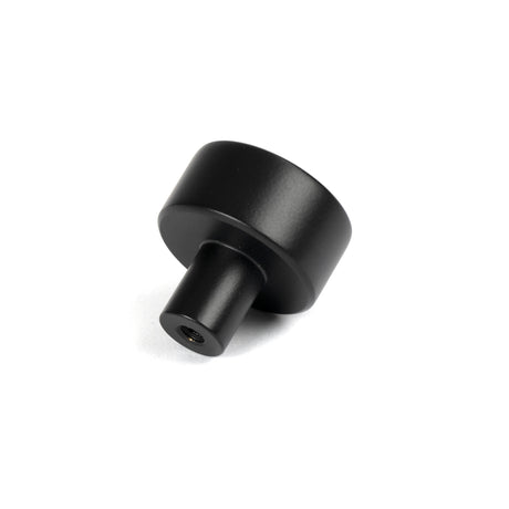 From The Anvil - Matt Black Kelso Cabinet Knob - 25mm (No rose) | Sku. 50338 | Trade Door Handles.