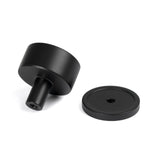 From The Anvil - Matt Black Kelso Cabinet Knob - 32mm (Plain) | Sku. 50340 | Trade Door Handles.