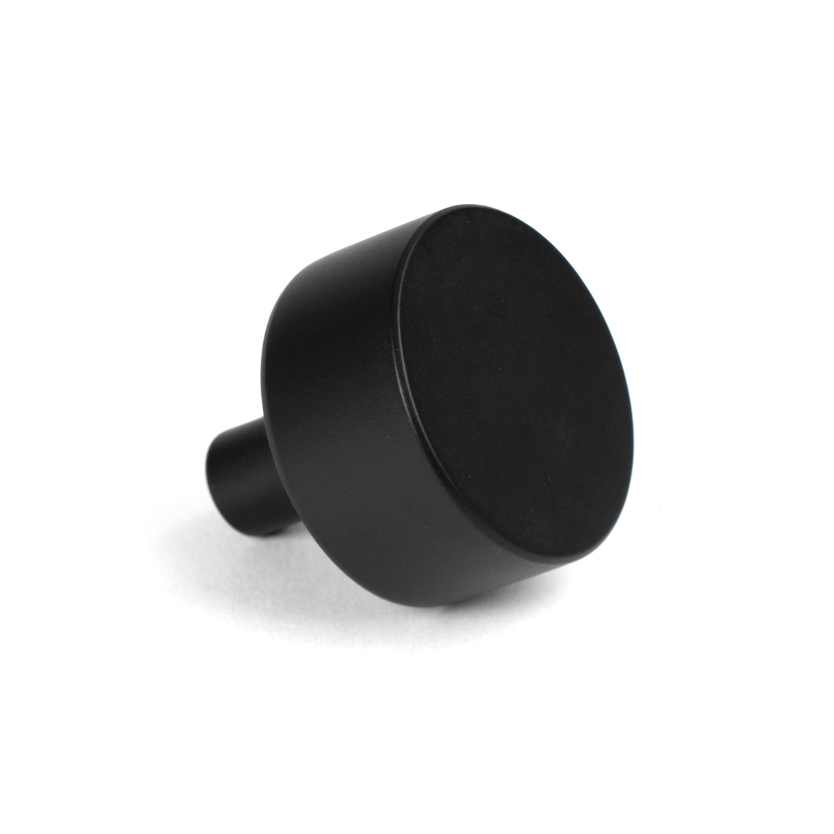 From The Anvil - Matt Black Kelso Cabinet Knob - 32mm (No rose) | Sku. 50341 | Trade Door Handles.