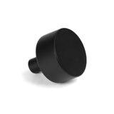 From The Anvil - Matt Black Kelso Cabinet Knob - 32mm (No rose) | Sku. 50341 | Trade Door Handles.