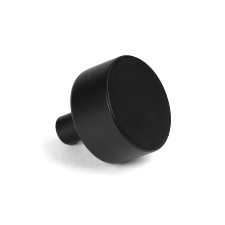 From The Anvil - Matt Black Kelso Cabinet Knob - 32mm (No rose) | Sku. 50341 | Trade Door Handles.