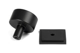 From The Anvil - Matt Black Kelso Cabinet Knob - 32mm (Square) | Sku. 50342 | Trade Door Handles.