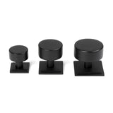 From The Anvil - Matt Black Kelso Cabinet Knob - 32mm (Square) | Sku. 50342 | Trade Door Handles.