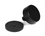 From The Anvil - Matt Black Kelso Cabinet Knob - 38mm (Plain) | Sku. 50343 | Trade Door Handles.