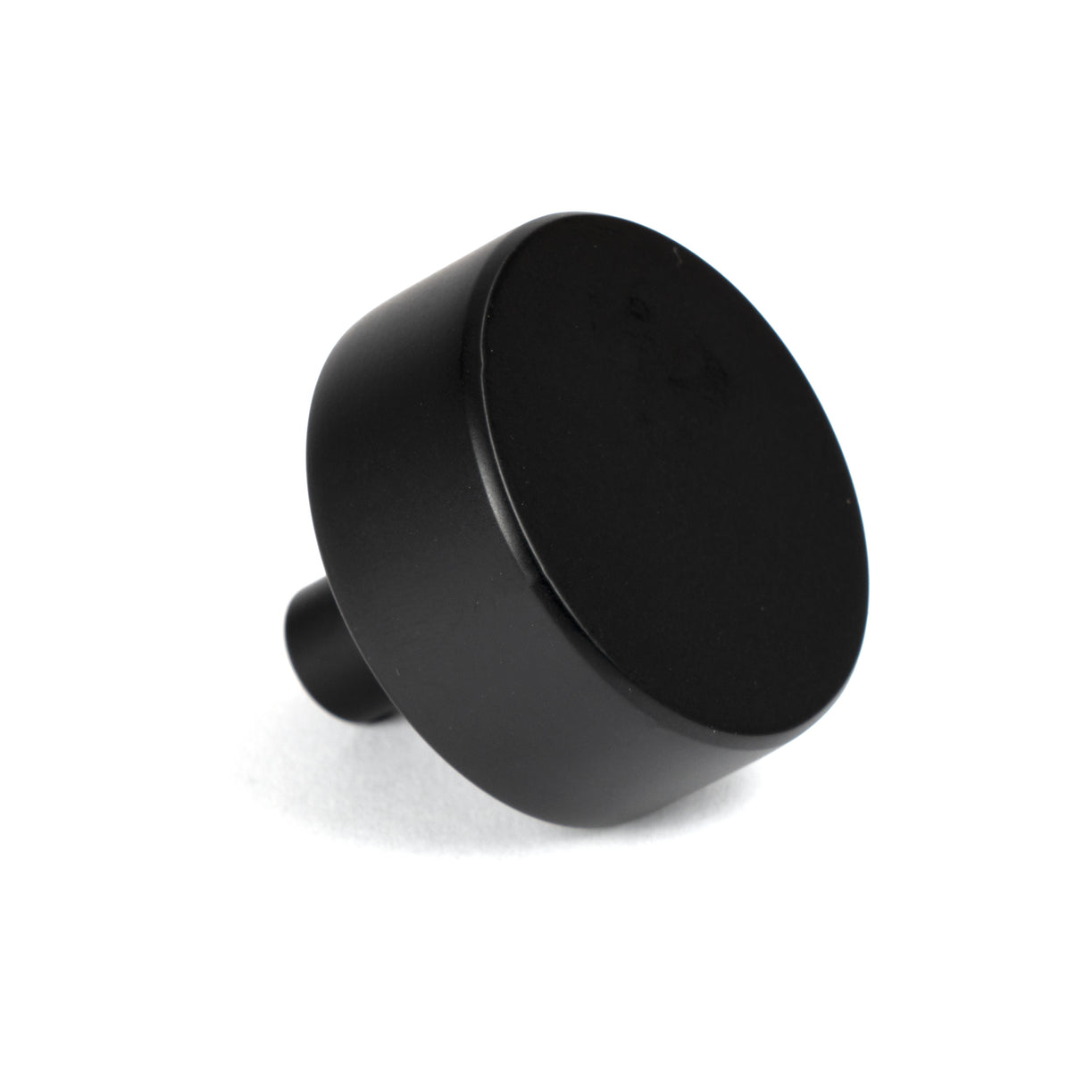 From The Anvil - Matt Black Kelso Cabinet Knob - 38mm (No rose) | Sku. 50344 | Trade Door Handles.