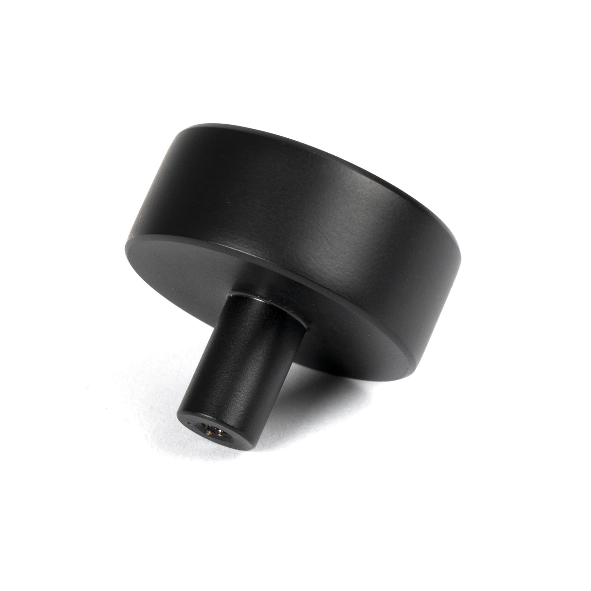 From The Anvil - Matt Black Kelso Cabinet Knob - 38mm (No rose) | Sku. 50344 | Trade Door Handles.