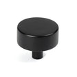 From The Anvil - Matt Black Kelso Cabinet Knob - 38mm (No rose) | Sku. 50344 | Trade Door Handles.